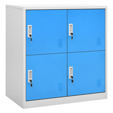 Locker Cabinet Light Grey &