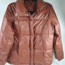 Steve Madden Puffer Coat Brown