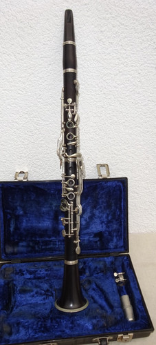 Old clarinet approx 66cm - clarinet,
