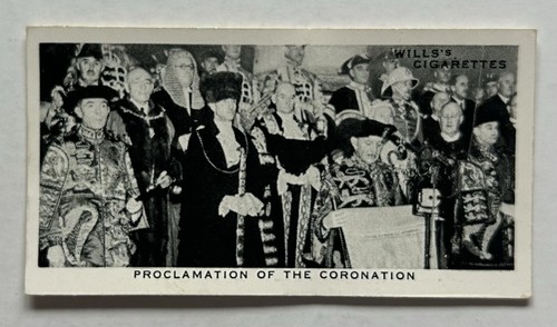 Wills our king - wills, 1936