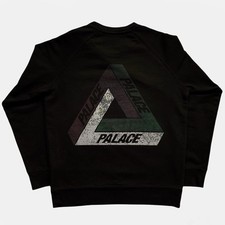 Palace Tri Line Italia Sweatshirt Crewneck Black Size Large Tri Ferg 2014