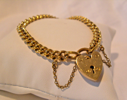 Bracelet 10ct rose rolled - bracelet,