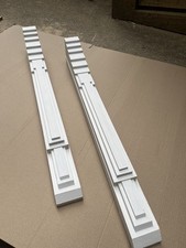 A Pair Of Extra Large Art Deco Style Pine Wood /fibre board Corbels