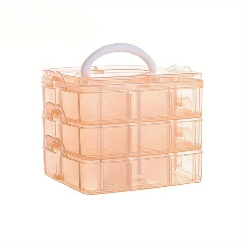 Clear plastic storage - plastic,