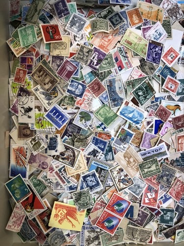 World mix stamp - mix, poundage