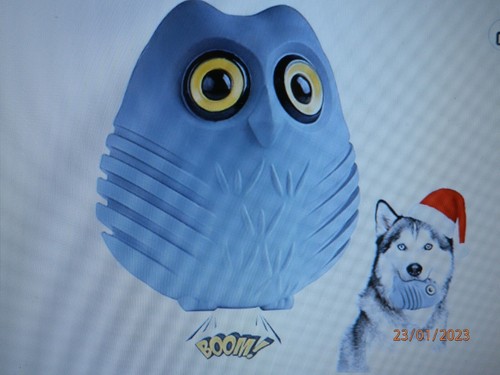 Toozey owl dog toy with - toozey,