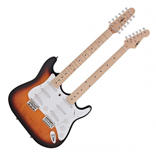 Double neck guitar by - double,