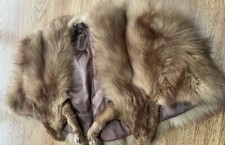 Vintage real fur (mink!) Shrug, Wrap, Bolero 