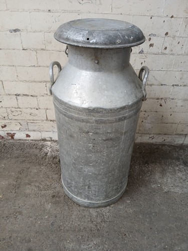 Gallon aluminum milk - gallon, churn