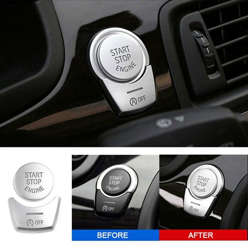 2pcs button cover chrome - 2pcs,
