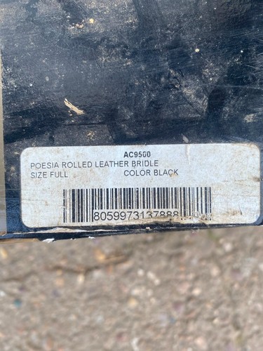 Acavallo black bridle