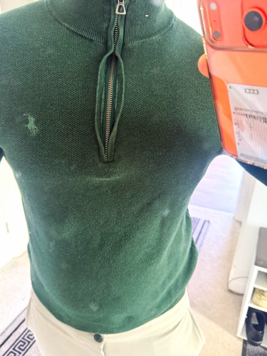 Ralph lauren green cotton knit - cotton,