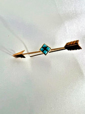 Victorian Turquoise Arrow