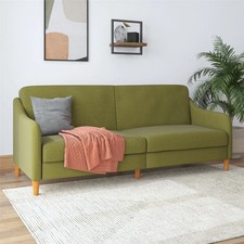Jasper Sprung Sofa Bed - Green