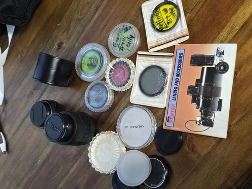 Pentax mount lens lot - pentax,