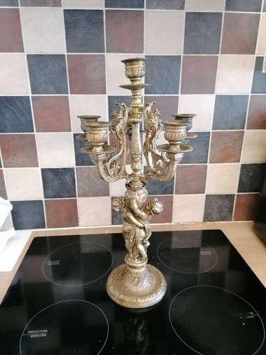 Brass heavy antique french - heavy,