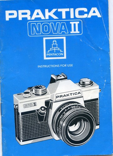 Praktica nova instruction - praktica, ii