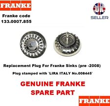 Franke Sink PLUG for Basket Strainer Waste (Old Style, Pre -2008) Genuine Part0