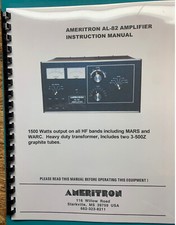 Ameritron AL-82 Operating &