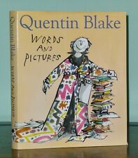 SIGNED 1st Print Words And Pictures Quentin Blake Jonathan Cape 2000 UK HB 
