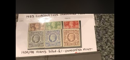 King george stamps mint - stamps,
