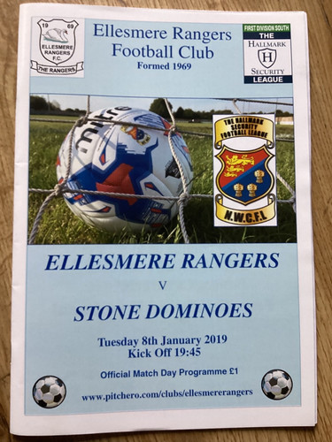 Ellesmere rangers stone - v,