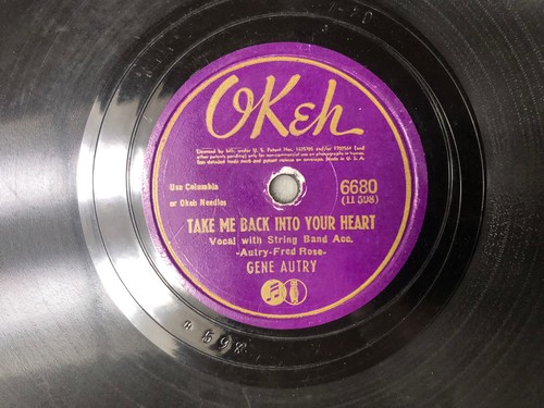 Okeh 6680 rpm - rpm, autry