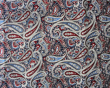 Cotton Poplin Paisley 100%