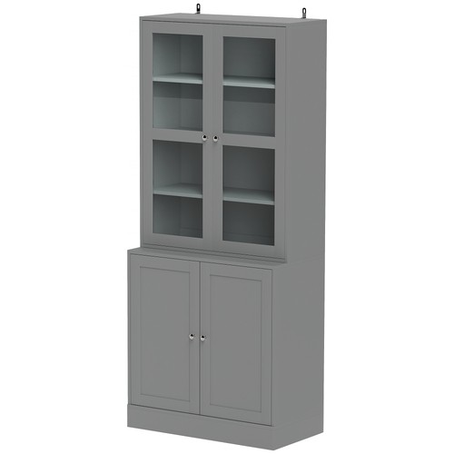 Homcom modern bookcase - bookcase, display