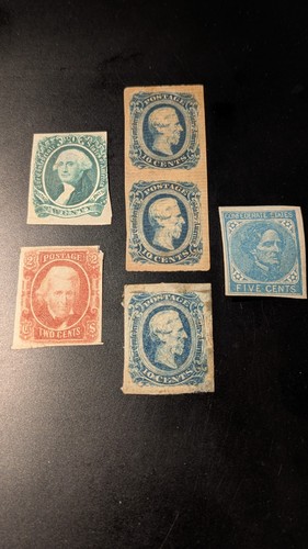 Confederate stamps mint - u.s.,