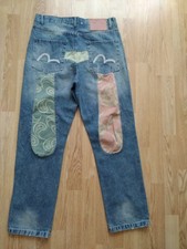 EVISU "LOT 2008" SIZE M  VINTAGE JEANS W32 L30