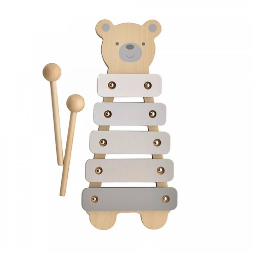 Teddy bear wooden xylophone - bear,