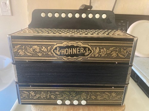 Vintage hohner melodeon - vintage,