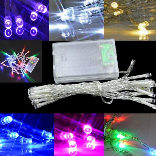 100 led battery - battery, string