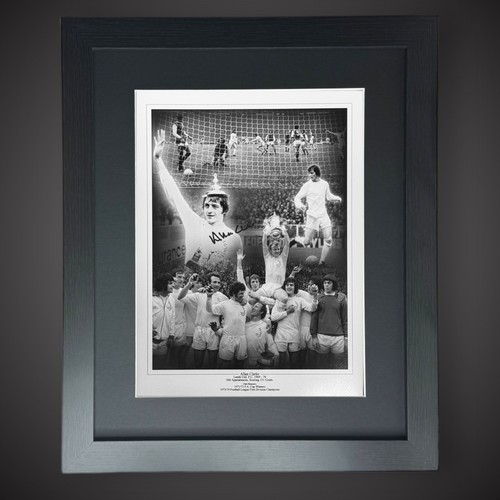 Framed allan clarke leeds - allan,