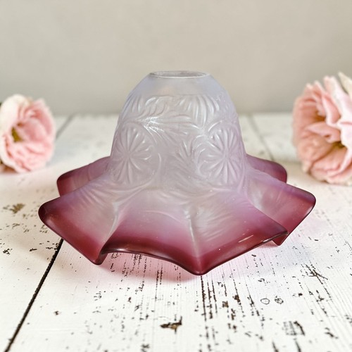 Antique cranberry glass oil - antique,