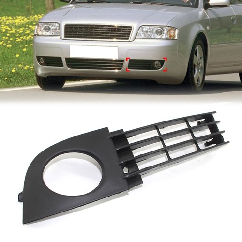 Front bumper fog light grille - front,