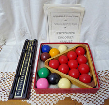 Vintage Petworth House Snooker