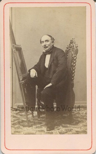 Meyerheim artist easel - by,