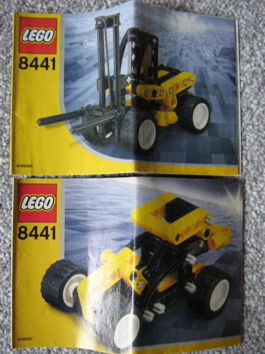 Lego technic fork lift truck - lego, technic: