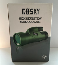 Gosky 12X55 HD Monocular Telescope with Quick Smartphone Holder for Easy Viewing