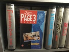 Page 3 Girls,daily Star On Location,Kirsten Imrie Etc,ex Rental vhs,tested