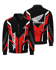 New printed jacket, motorcycle