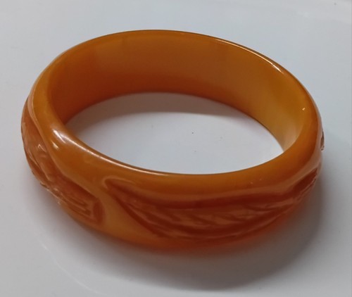 Vintage deep carved bakelite - vintage,