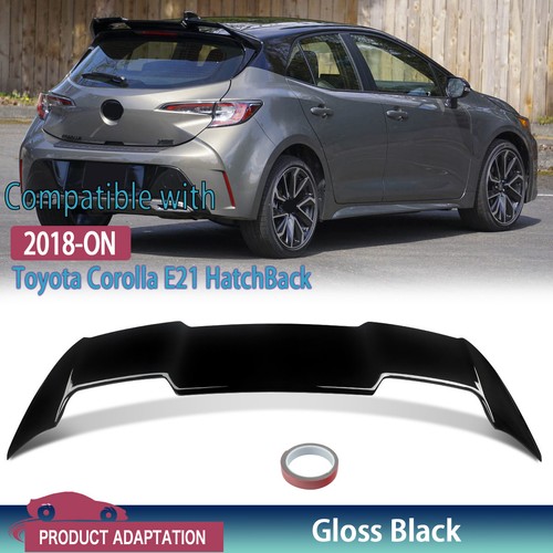 Gloss black top - roof, spoiler