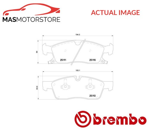 Brake pads set - pads, pad