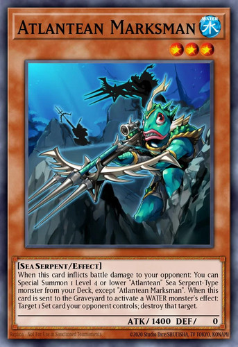 Yugioh ra04 en009 atlantean - yugioh,