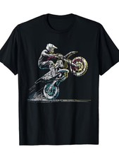 Dirt Bike Rider Retro