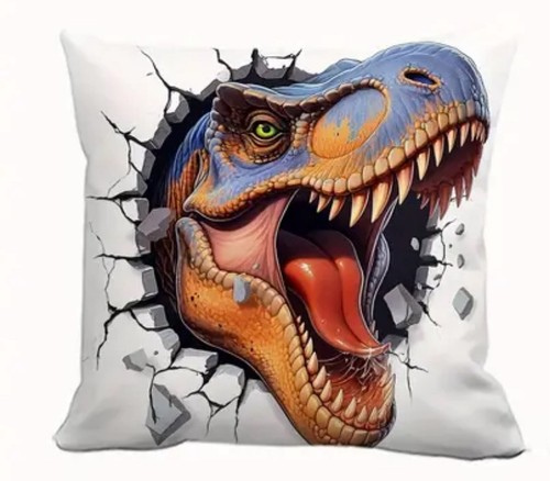 Soft dinosaur cushion - cover, no