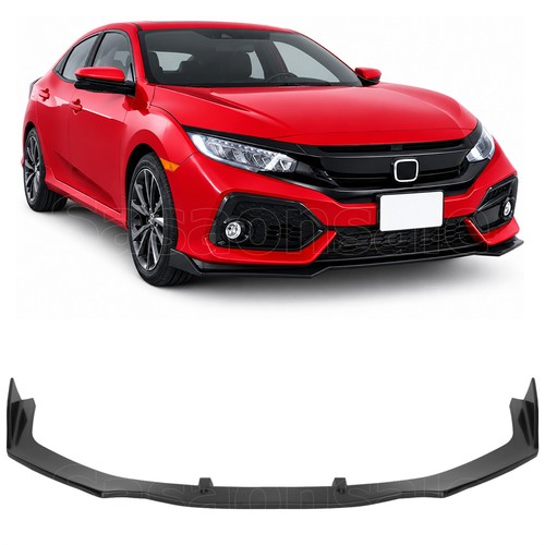 Front bumper lip spoiler - front,
